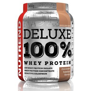 Deluxe 100% Whey Protein - Nutrend 2250 g Jahodový cheesecake