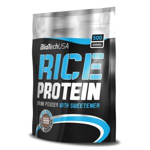 Rice Protein od Biotech USA 500 g Čokoláda+Škorica