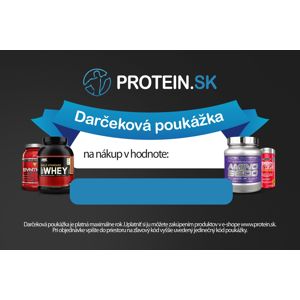 Darčeková poukážka na nákup od Protein.sk 150 €