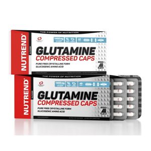 Glutamine Compressed Caps - Nutrend 120 kaps.
