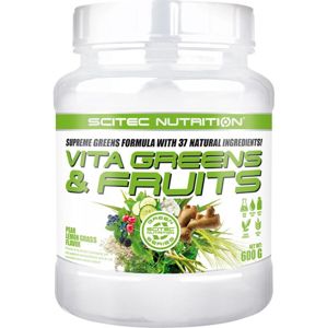 Vita Greens&Fruits - Scitec Nutrition 600 g Pear+Lemon Grass