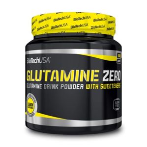 Glutamine Zero - Biotech USA 300 g Broskyňa+Ľadový čaj