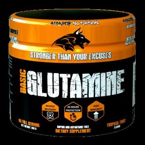 Basic Line Glutamine - Amarok Nutrition 300 g Tropical