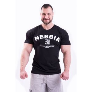 HardCore tričko s výšivkou 396 - Nebbia  Čierna XXL