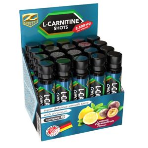 L-Carnitine Shots 2500 mg + Chromium od Z-Konzept  20 x 25 ml. Lemon-Passionfruit