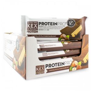 Protein Gluten Free Kex - ProteinPro 40 g Chocolate+Hazelnut