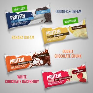 Tyčinka: Protein PureBar - GymBeam 60 g Double Chocolate Chunk