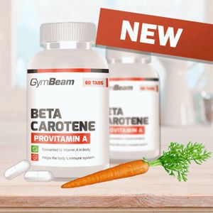 Beta Carotene - GymBeam  60 tbl.