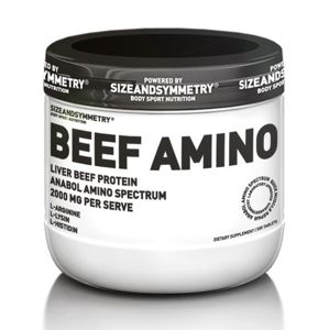 Beef Amino - Sizeandsymmetry  500 tbl.