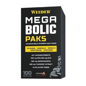 Megabolic Paks - Weider 100 kaps.