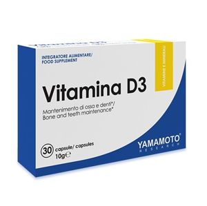 Vitamina D3 - Yamamoto 30 kaps.