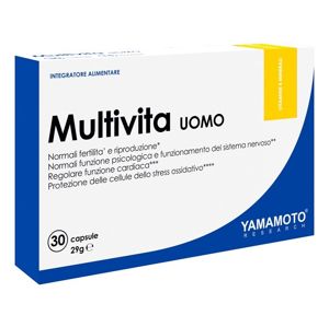 Multivita Uomo (zostavený špeciálne pre potreby mužov) - Yamamoto  30 kaps.