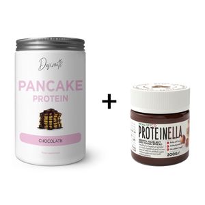 Pancake Protein +  Proteinella Zadarmo -  Descanti 500 g + 200 g Chocolate