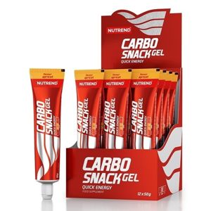 Carbo Snack tuba - Nutrend 50 g Apricot