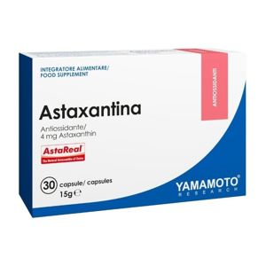 Astaxantina (zvyšuje svalovú vytrvalosť a regeneráciu) - Yamamoto 30 kaps.