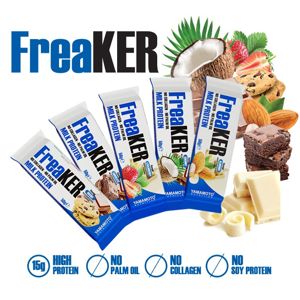Proteínová tyčinka: FreaKER - Yamamoto 50 g Vanilla+Choco Brownie