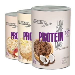 1+1 Zadarmo: Low Carb Protein Mash - Prom-IN 500 g + 500 g Apple+Cinamon