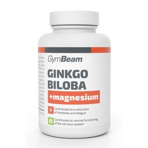 Ginkgo Biloba+Magnesium - GymBeam 90 kaps.
