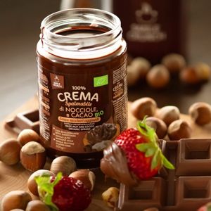 100% Crema Di Nocciole e Cacao Bio - Smile Crunch 300 g