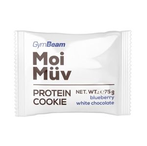 Moi Muv Protein Cookie - GymBeam 75 g Blueberry+White Chocolate