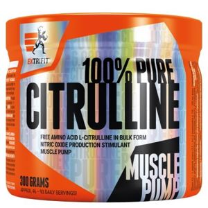 Citrulline 100 % Pure Powder - Extrifit 300 g Orange