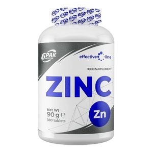 Zinc - 6PAK Nutrition 180 tbl.