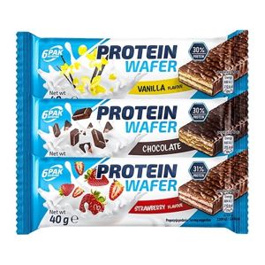 Protein Wafer - 6PAK Nutrition 40 g Vanilla