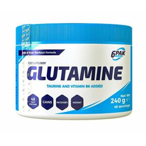 Glutamine - 6PAK Nutrition 240 g Natural