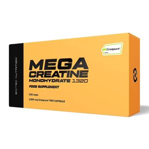 Mega Creatine Monohydrate 1320 - Scitec Nutrition 120 kaps.