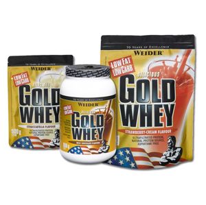 Delicious Gold Whey Protein 80 % - Weider 2000 g sáčok Raspberry+Yoghurt