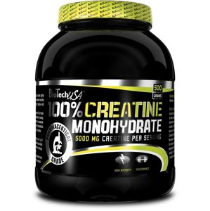 100% Creatine Monohydrate - Biotech USA 500 g sáčok