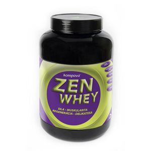 Zen Whey + Stévia - Kompava 2000 g Vanilka-Cream